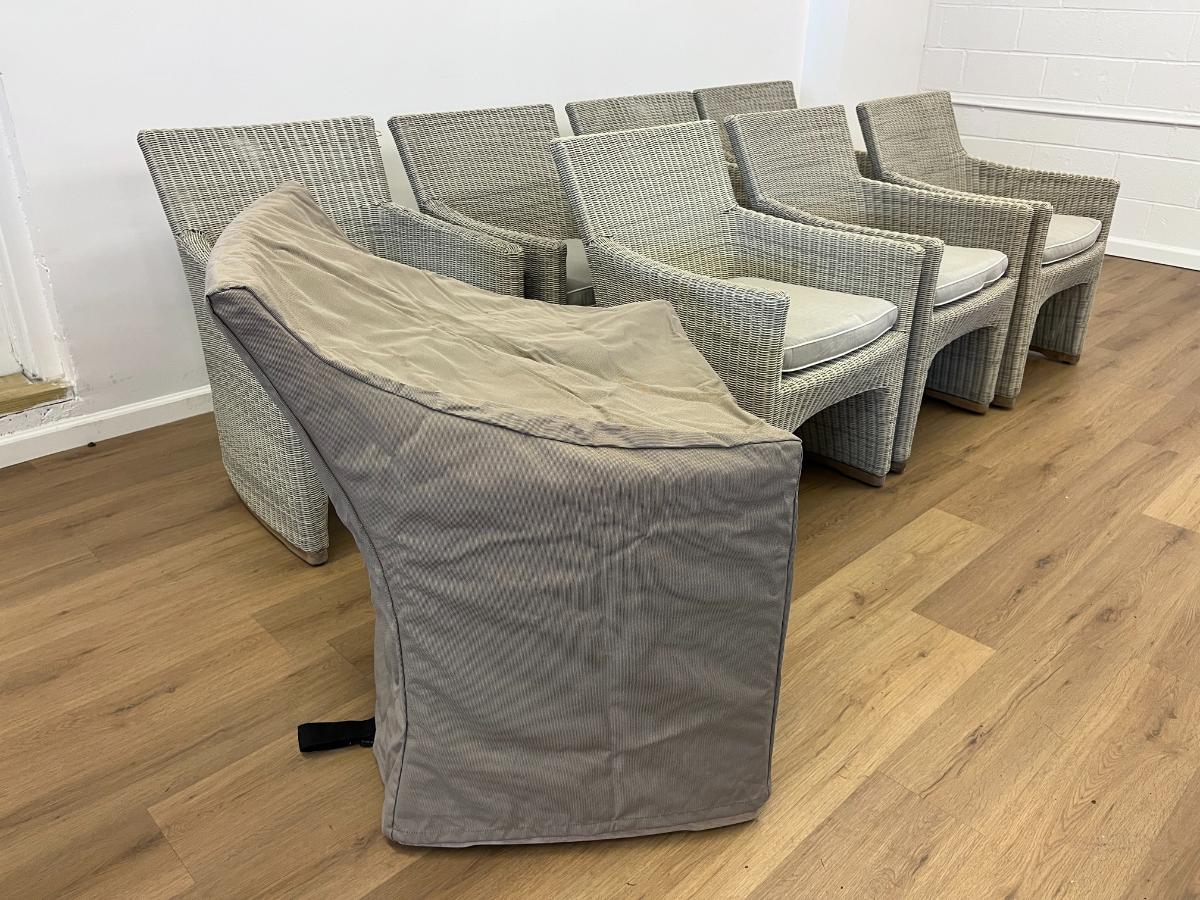 Kingsley Bate Westport Dining Chairs, Set of 8