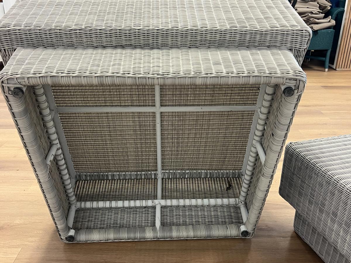 Kingsley Bate Westport Woven Cocktail Tables, Pair