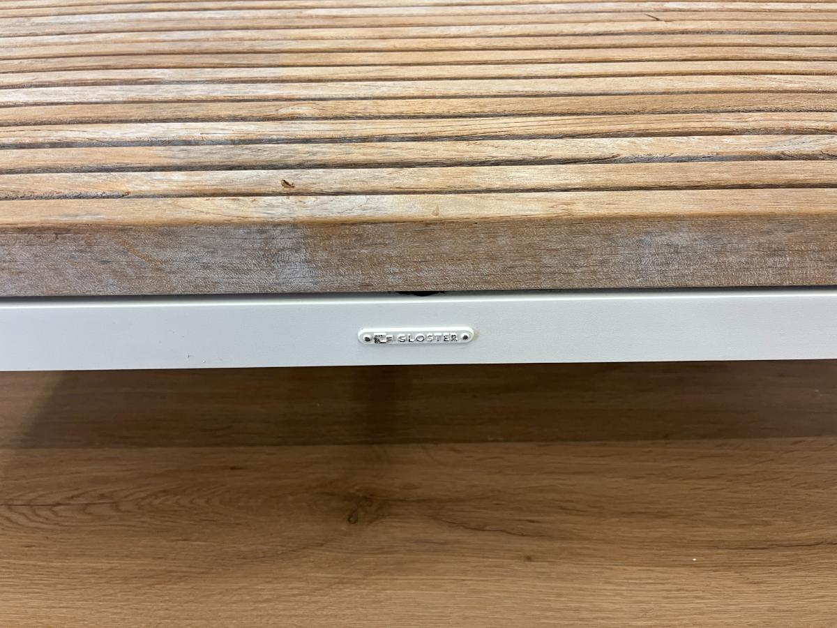 Gloster Grid Square Coffee Table