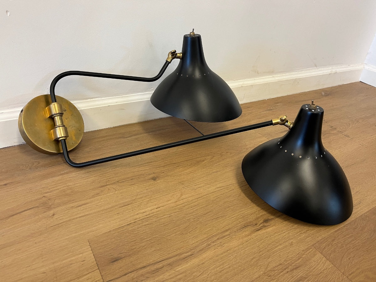 Aerin for Visual Comfort Charlton Medium Double Wall Light