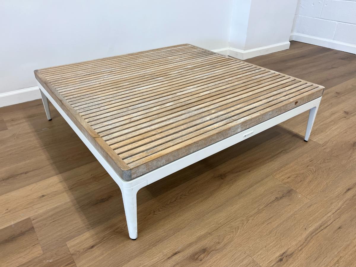 Gloster Grid Square Coffee Table