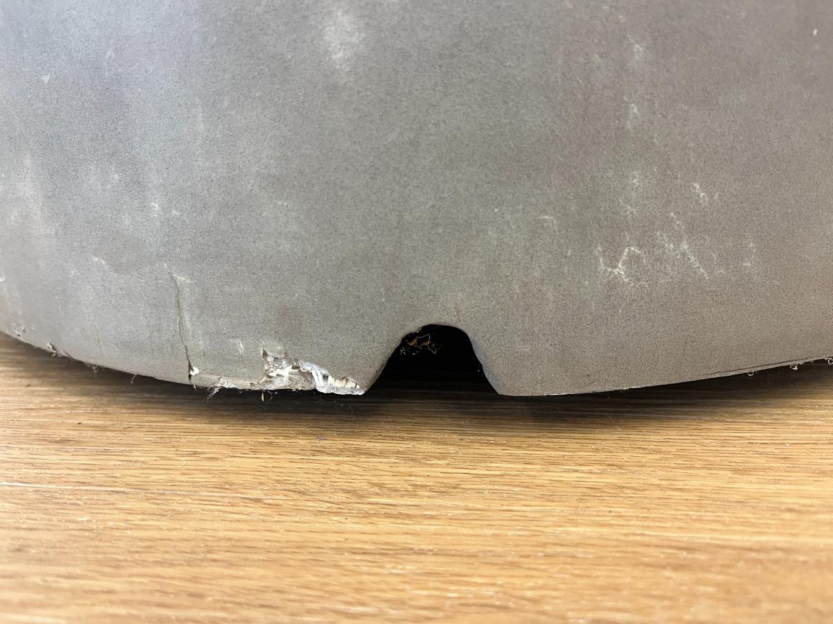 Brown Jordan Concrete Drum Table