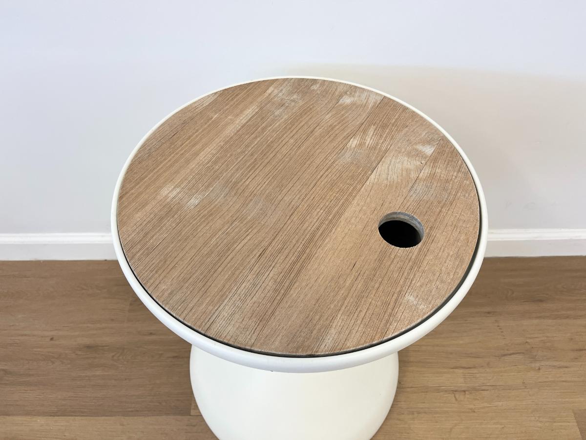 Gloster Bells Side Tables with Ice Buckets, Pair