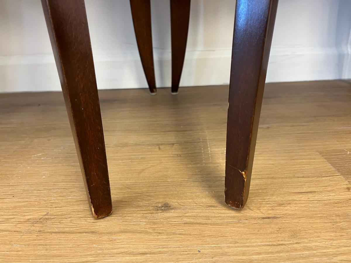 Vintage Custom Upholstered Dining Chairs, Set of 4