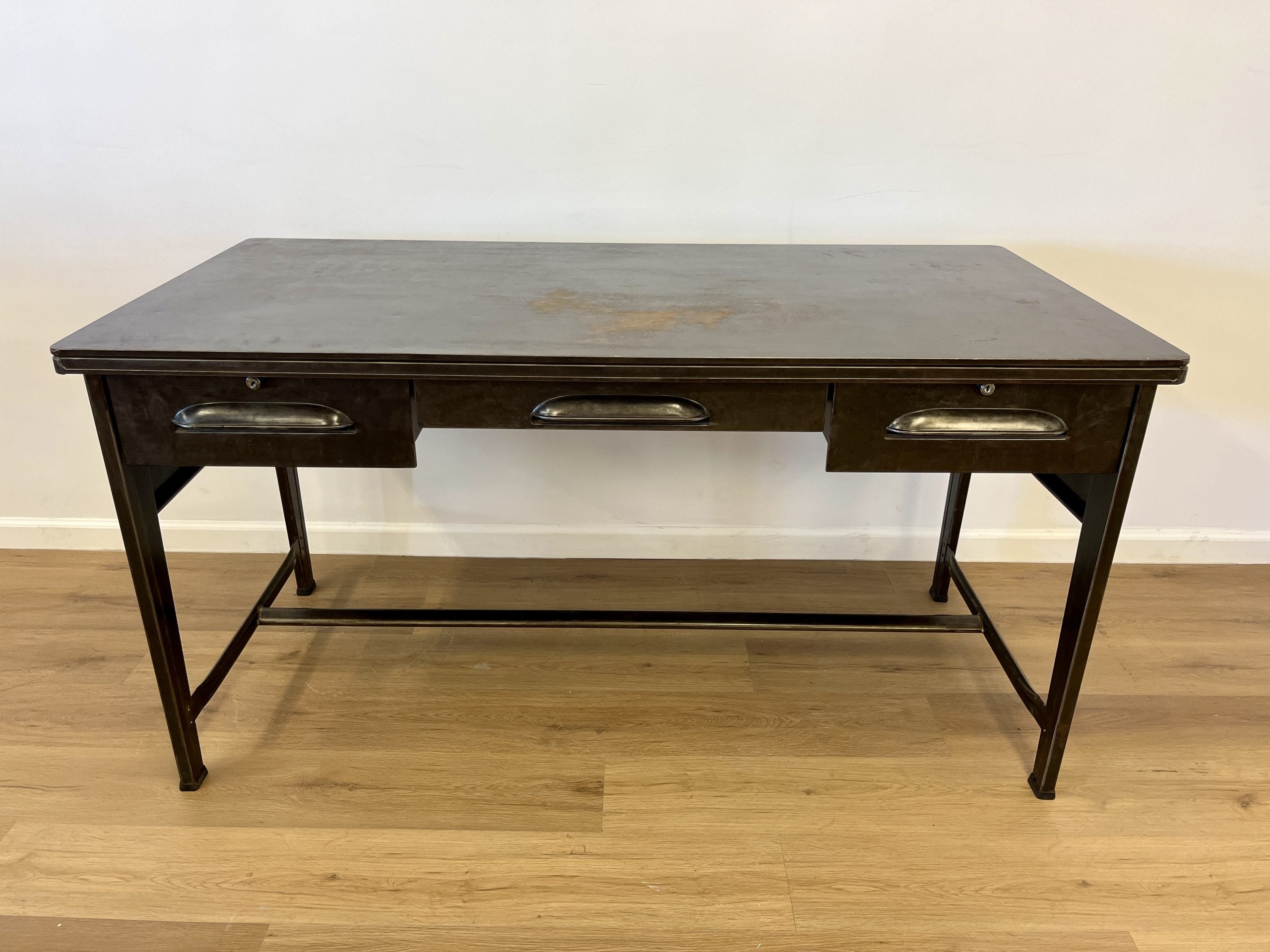 Vintage Industrial Style Metal Desk