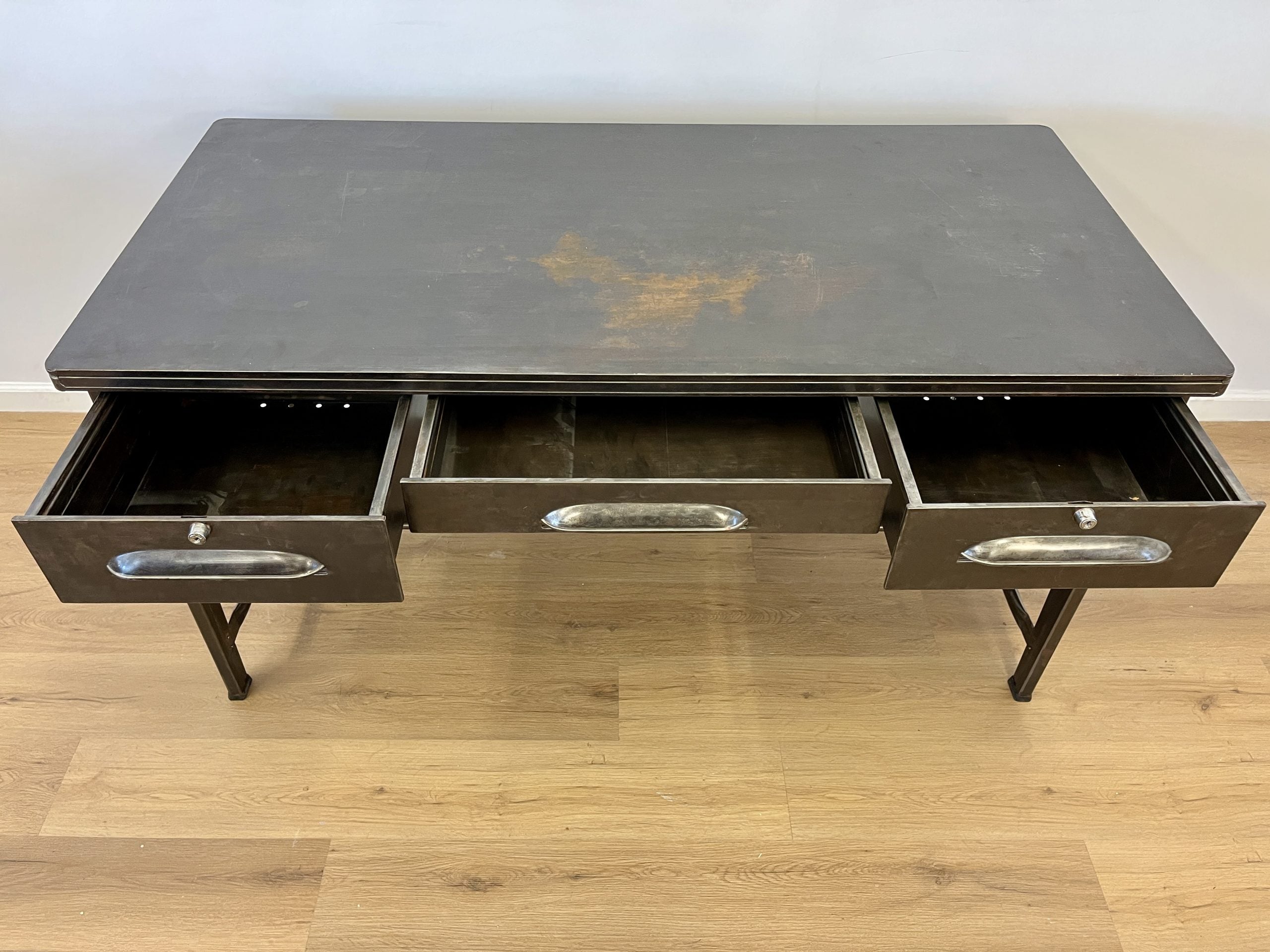 Vintage Industrial Style Metal Desk