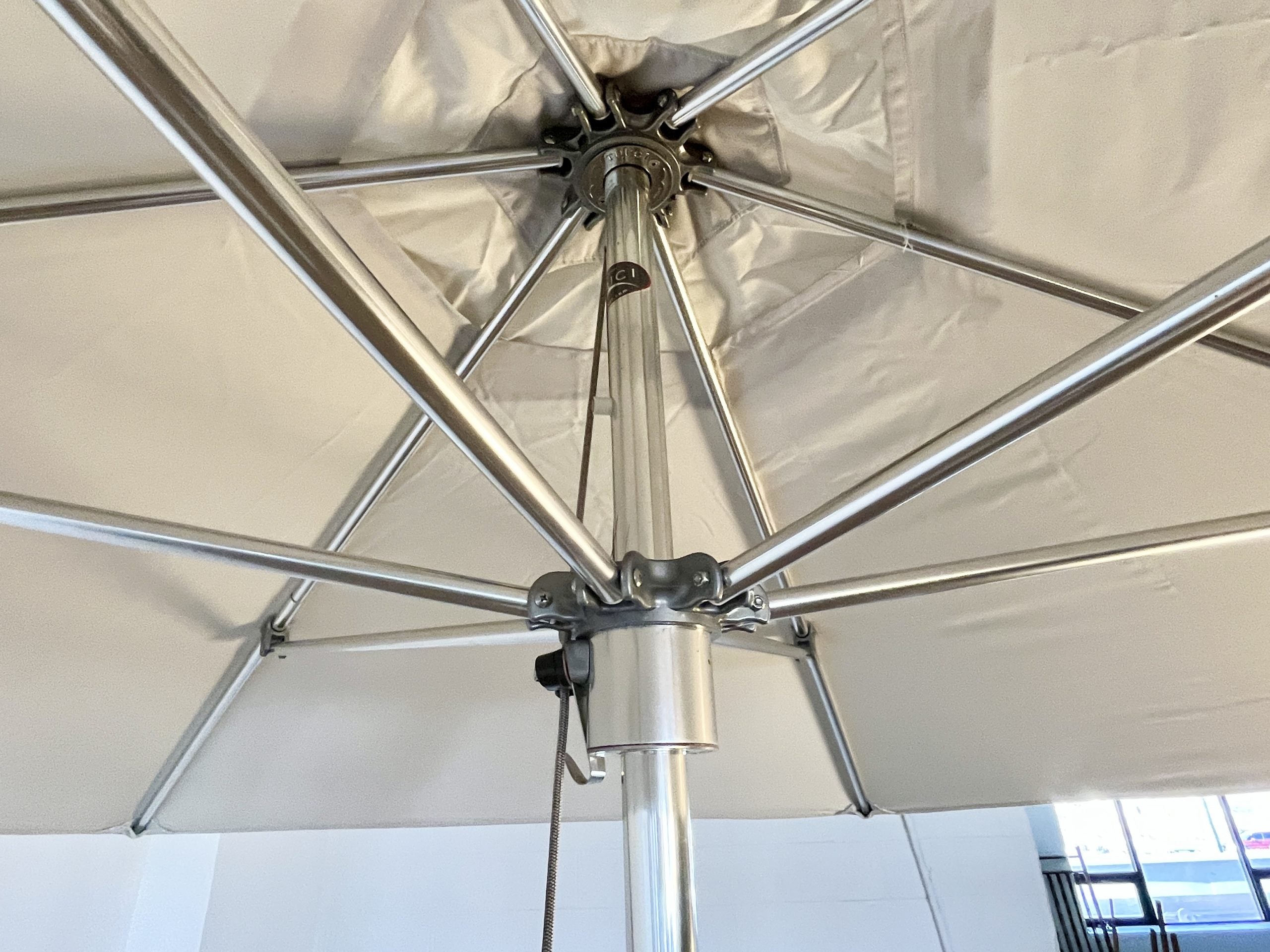 Tucci Bay Master Umbrella & Base, 2 Available