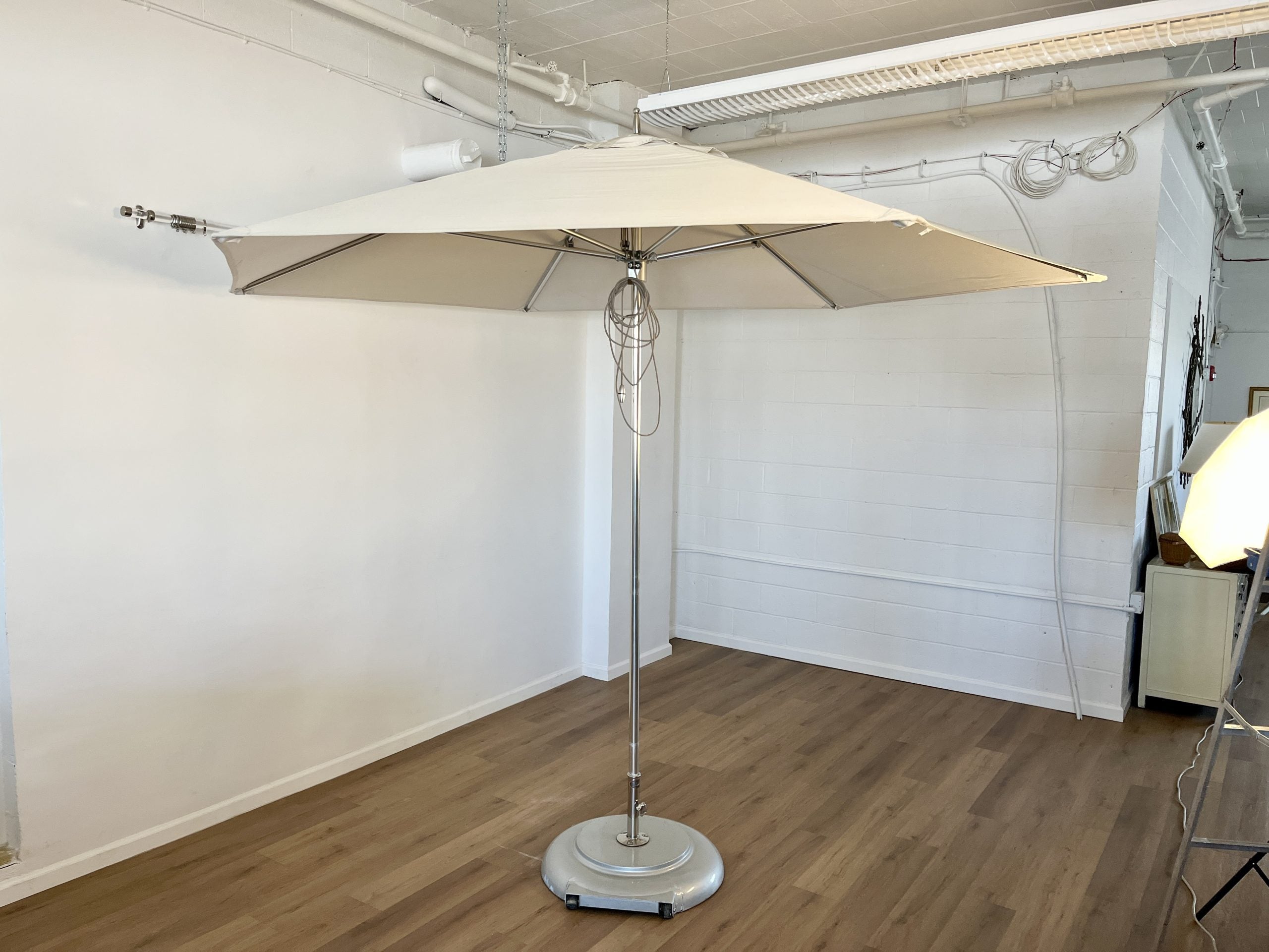 Tucci Bay Master Umbrella & Base, 2 Available