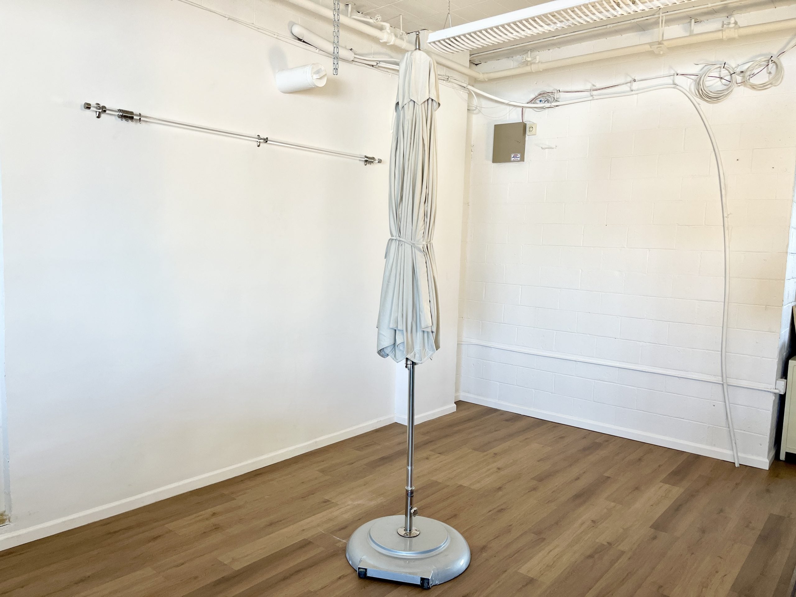 Tucci Bay Master Umbrella & Base, 2 Available