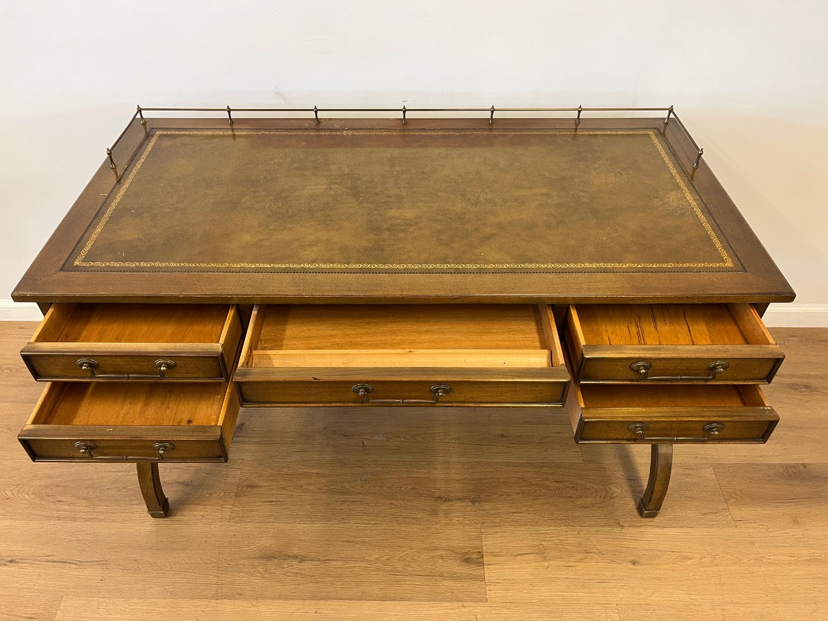 Sligh Lowry Campaign Style Writing Desk