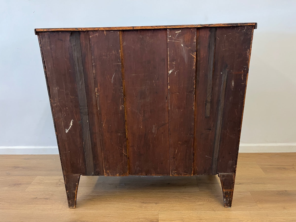 Antique Mahogany Bowfront Chest of Drawers
