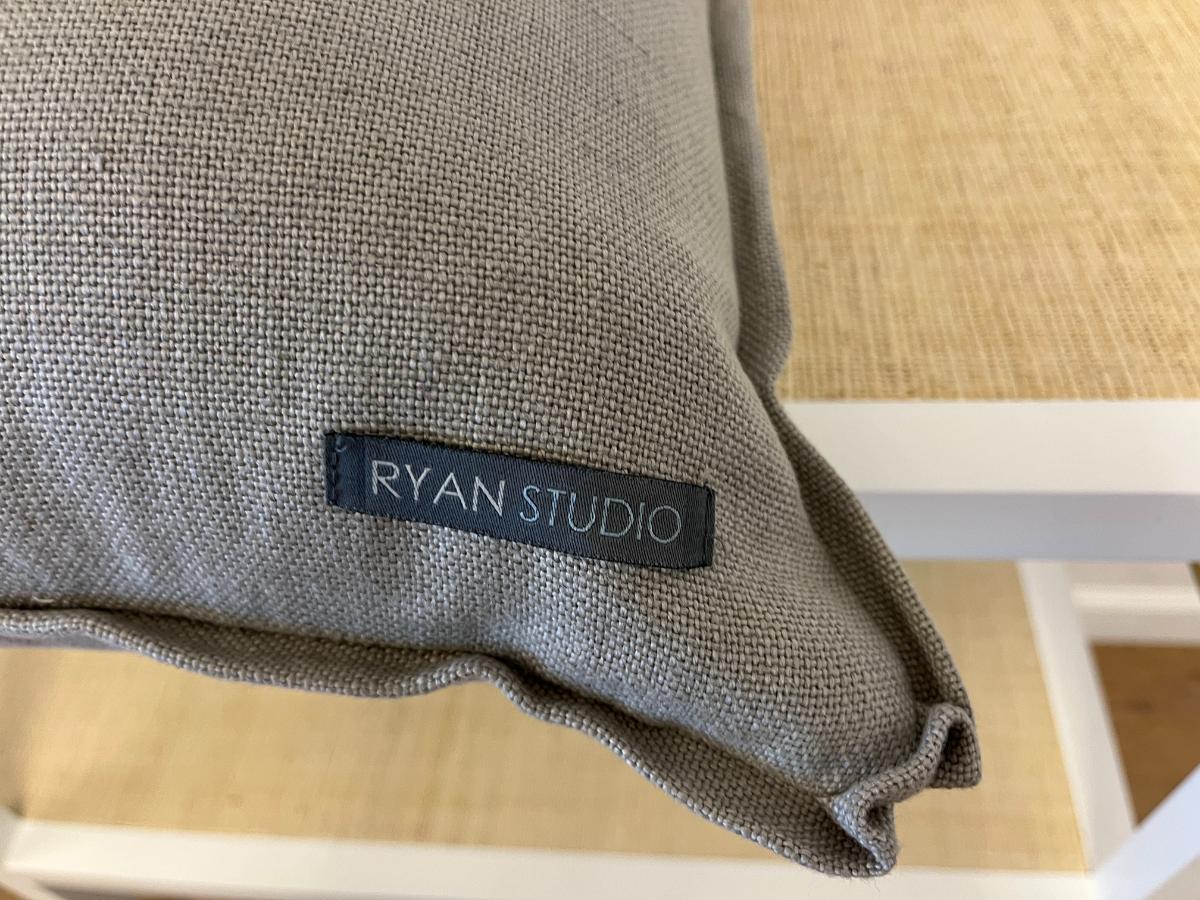 Ryan Studio Gray Pillows, Pair