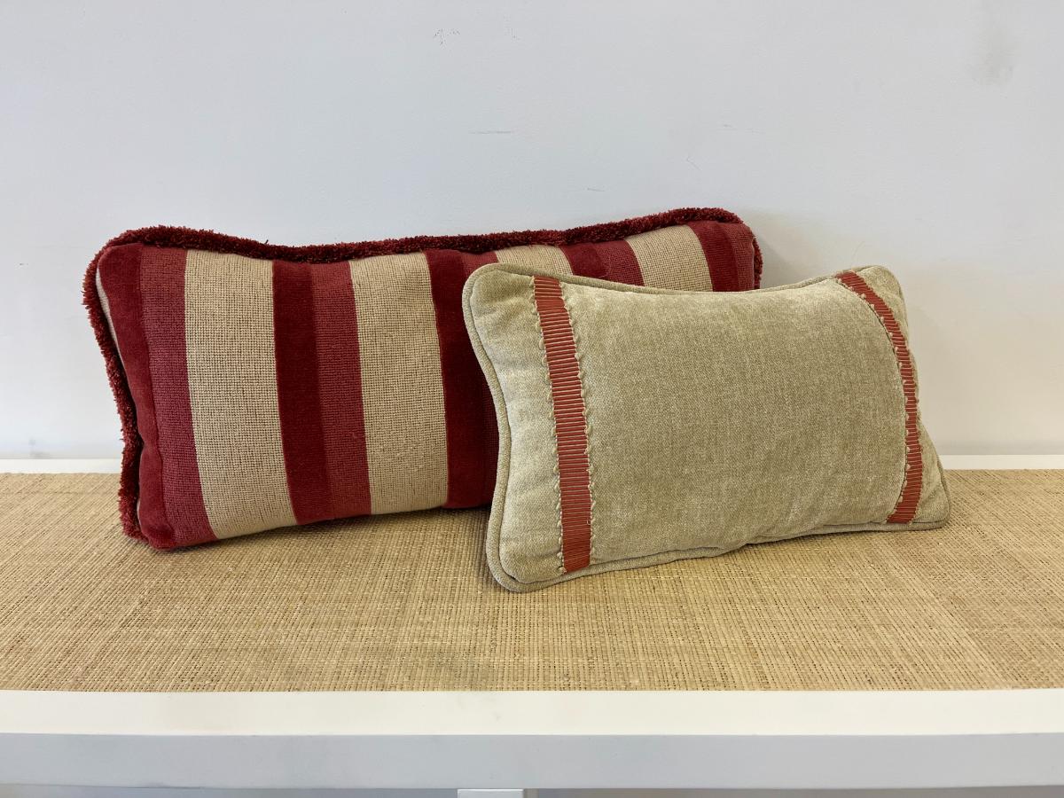 Small Coordinating Rectangular Pillows