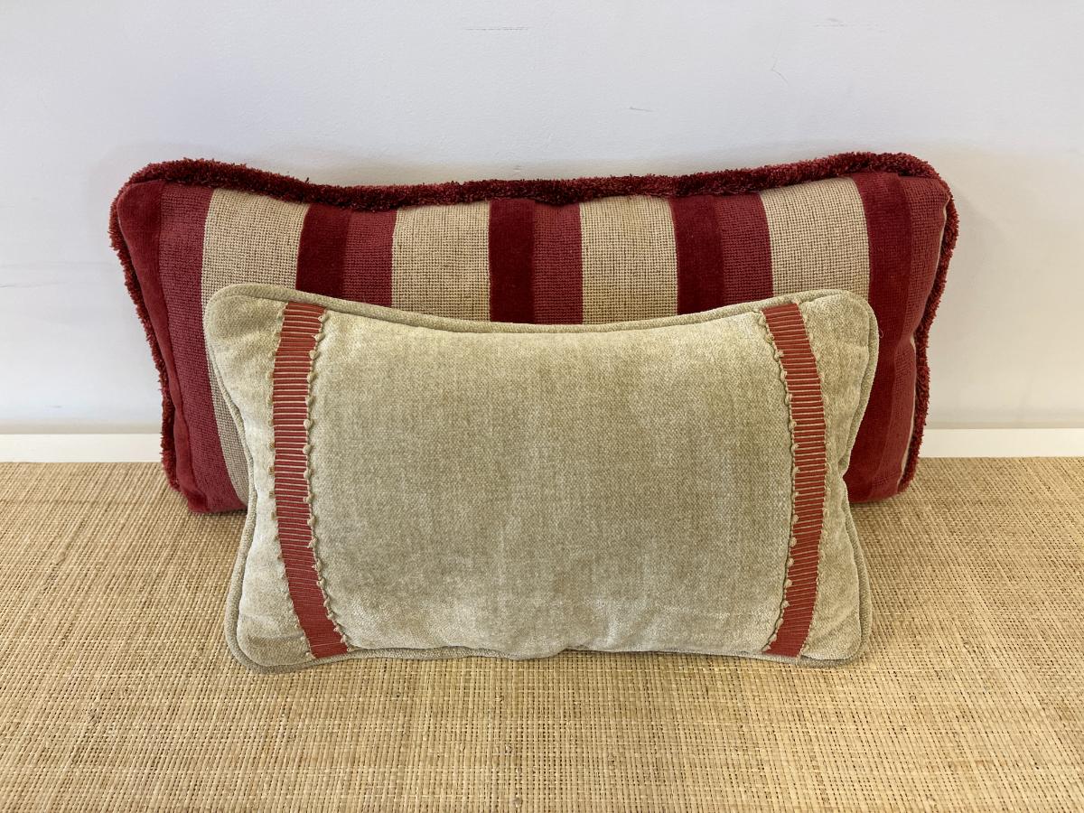 Small Coordinating Rectangular Pillows
