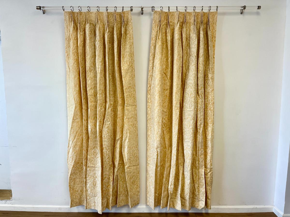 Campanelle Fortuny Window Panels, Set of Four