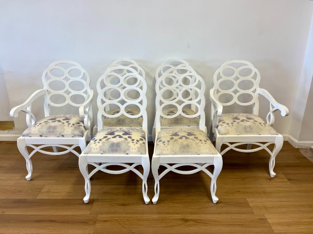 Villa & House Loop Dining Chairs, Set of 6