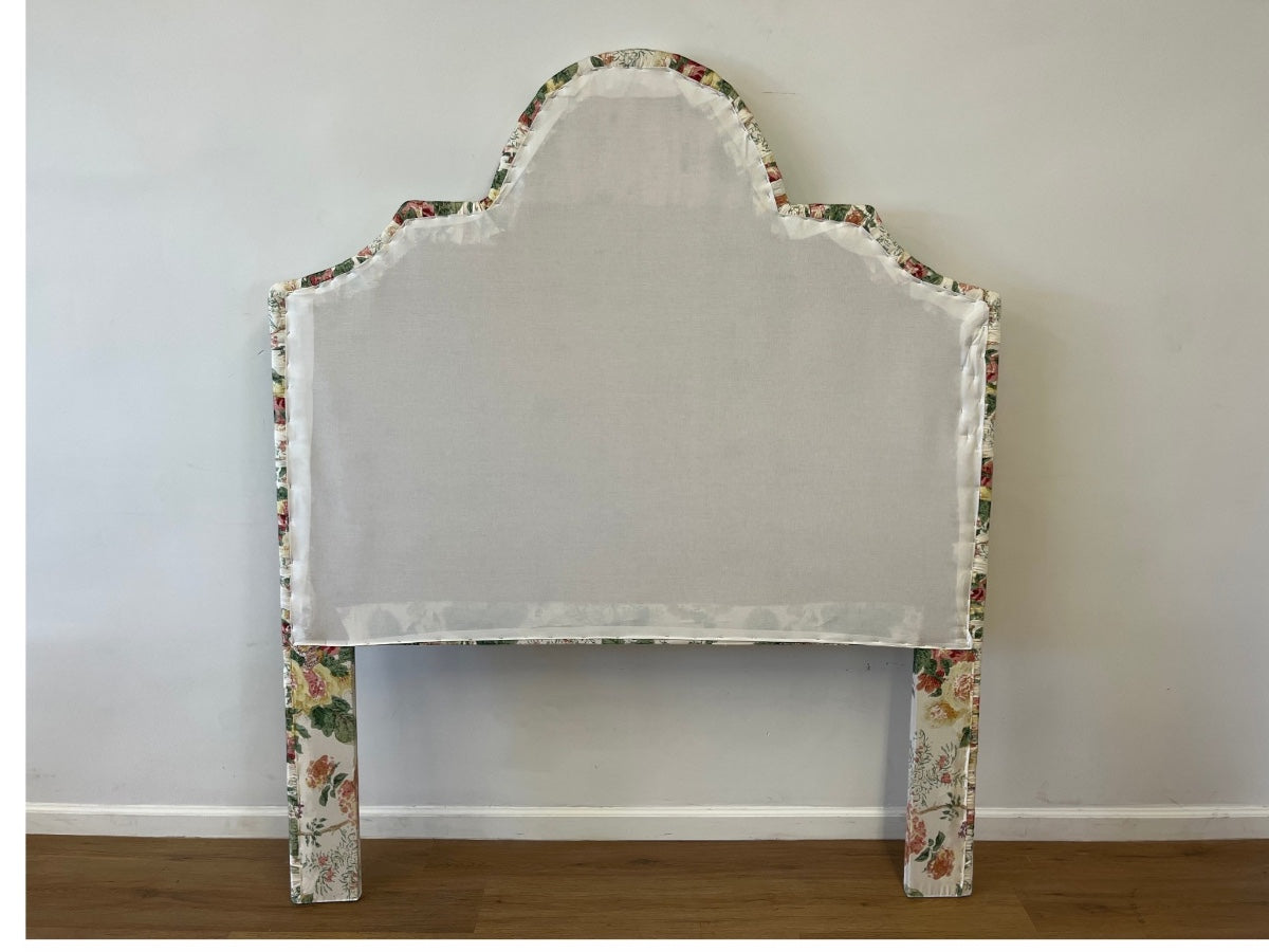 Custom Upholstered Queen Headboard in Lee Jofa Hollyhock