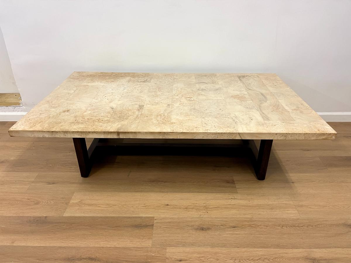 Lillian August Burlwood Coffee Table