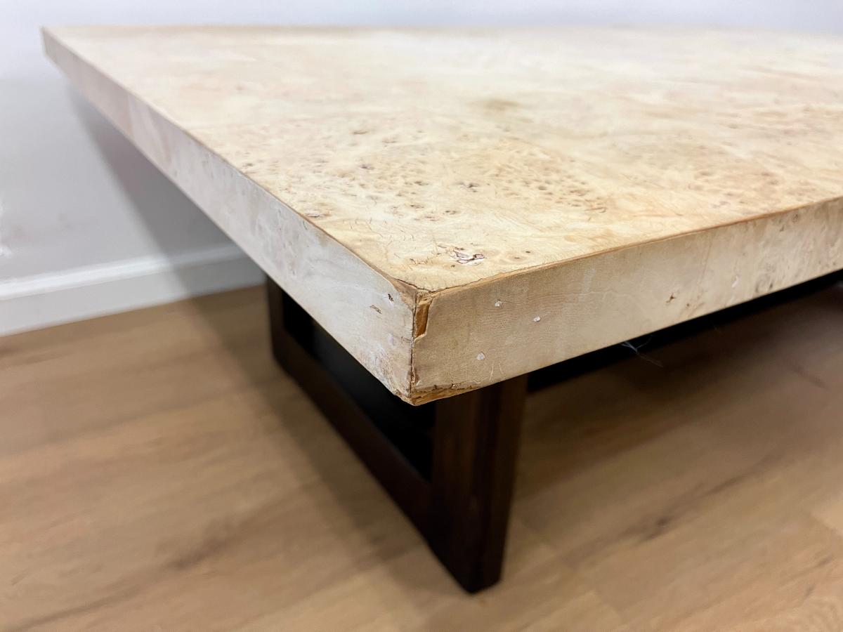 Lillian August Burlwood Coffee Table