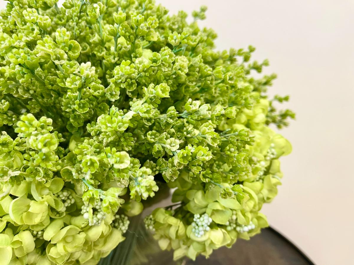 Faux Hydrangea Arrangement