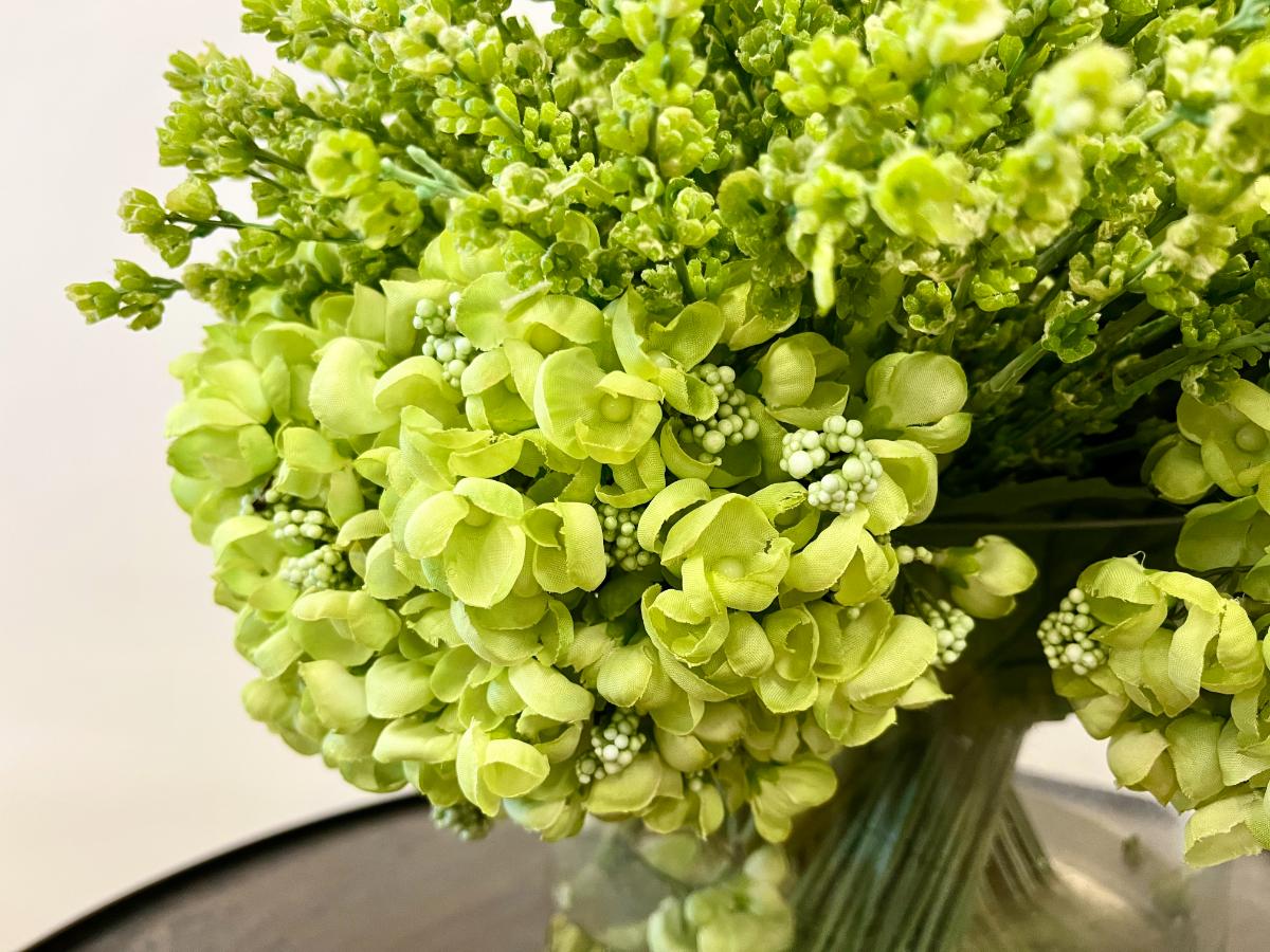 Faux Hydrangea Arrangement