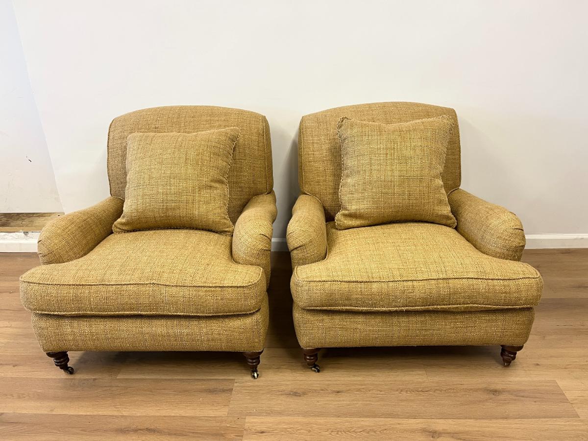 Lillian August Albert Chairs, Pair