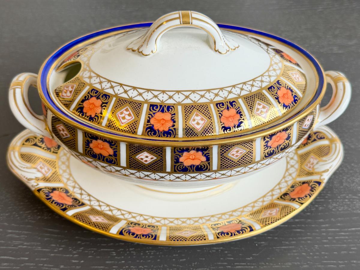 Collection of Royal Crown Derby Border Imari China