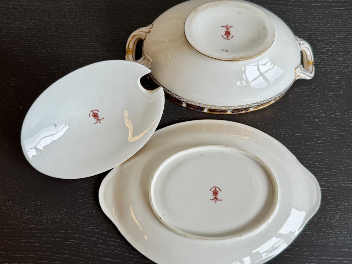 Collection of Royal Crown Derby Border Imari China