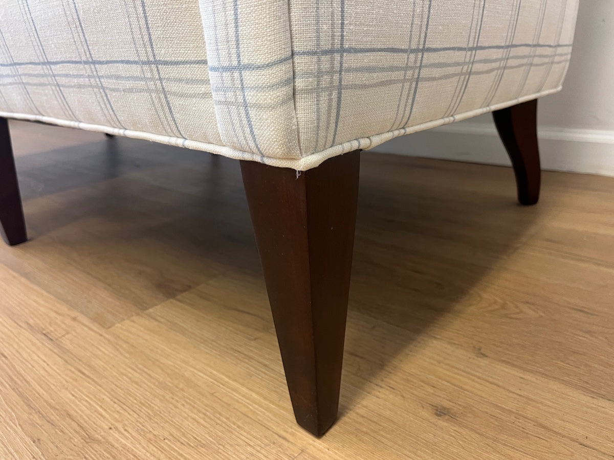Hickory Chair Albert Chairs in Custom Fritz Porter Fabric, Pair