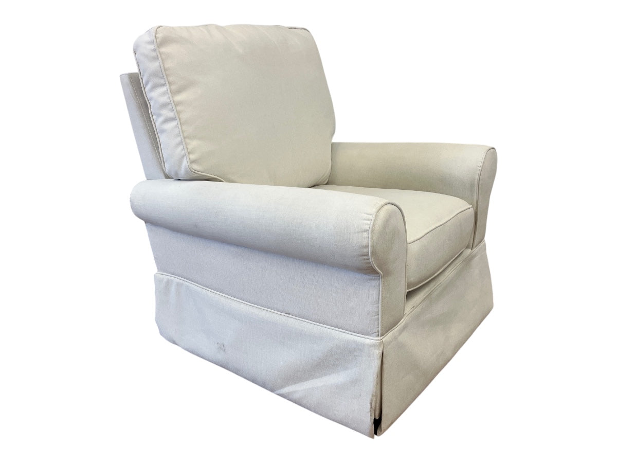 Pottery Barn Comfort Swivel Glider