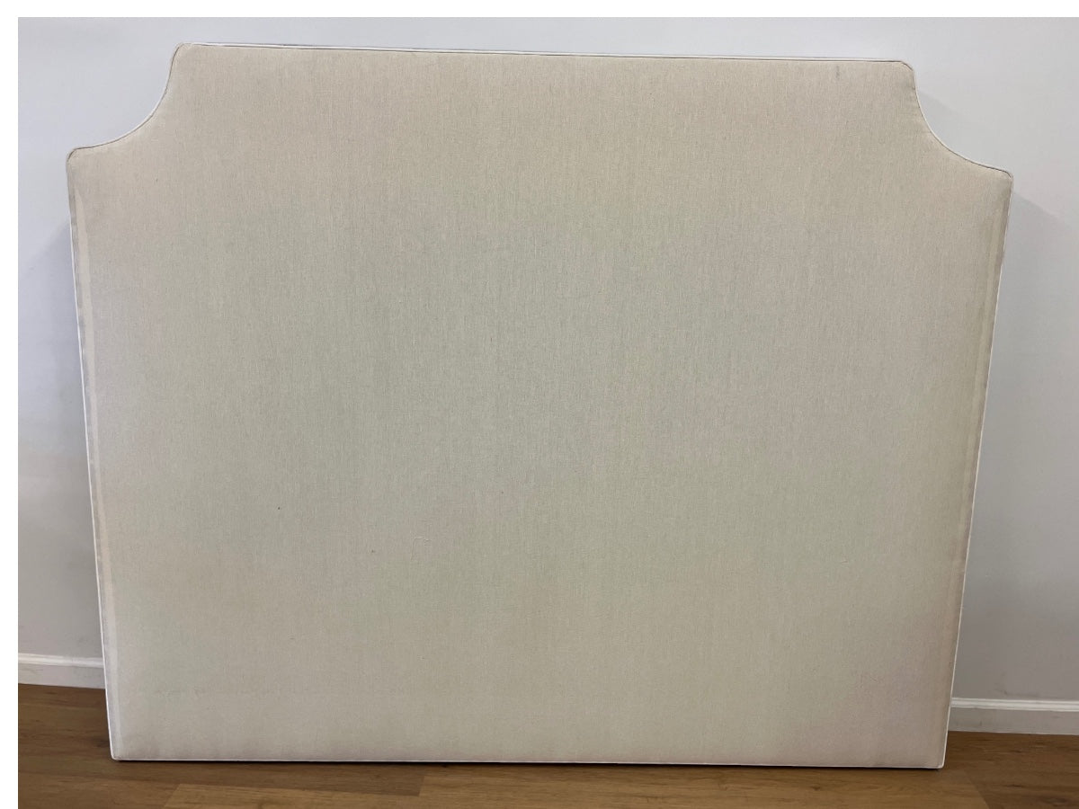 Custom California King Headboard & Bedskirt