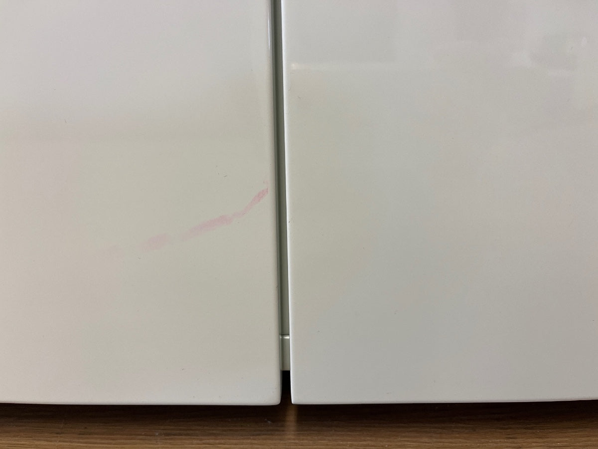 CB2 Fuel White Credenzas, Pair