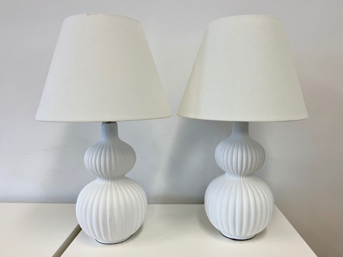 Lucille Table Lamps by Alexa Hampton for Visual Comfort, Pair