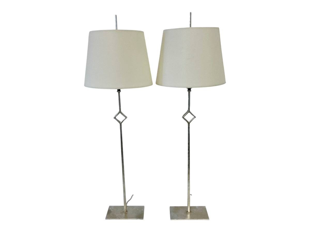 Visual Comfort Signature Cranston Buffet Lamps, Pair