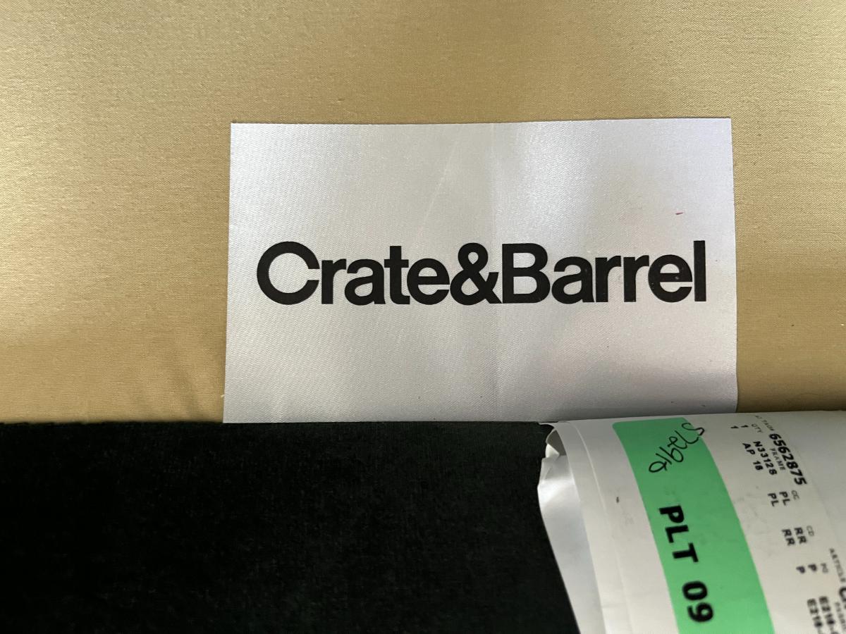 Crate & Barrel Drew Swivel Chair