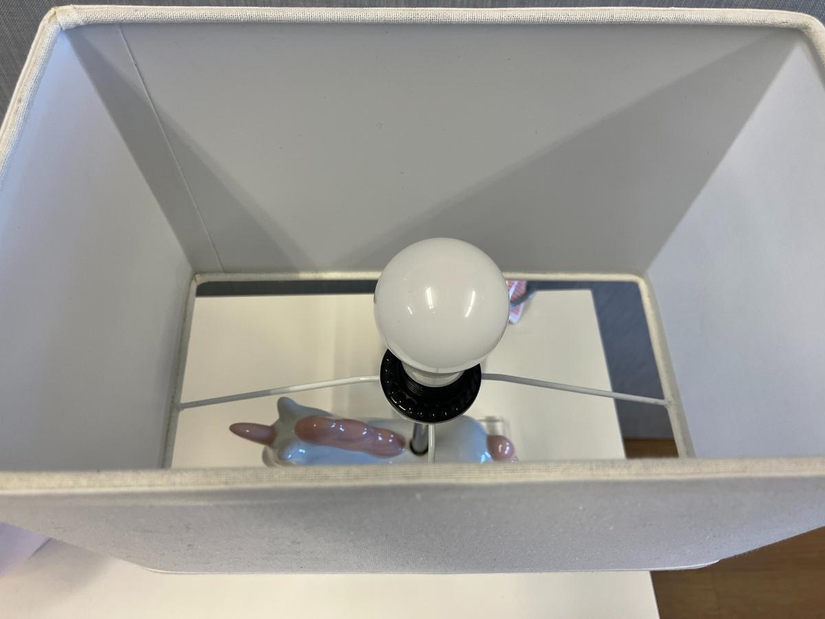 Pink & White Nursery Lamps