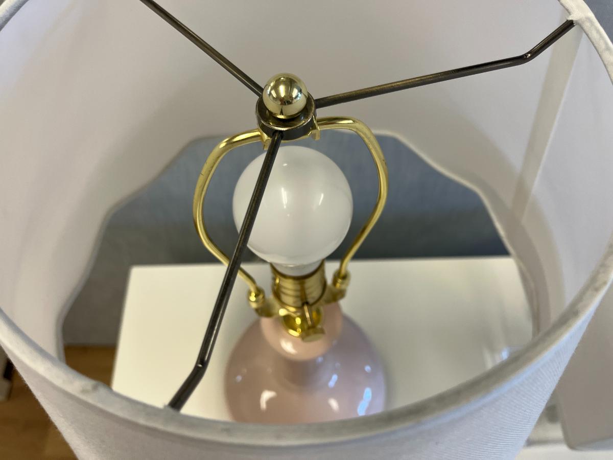 Pink & White Nursery Lamps