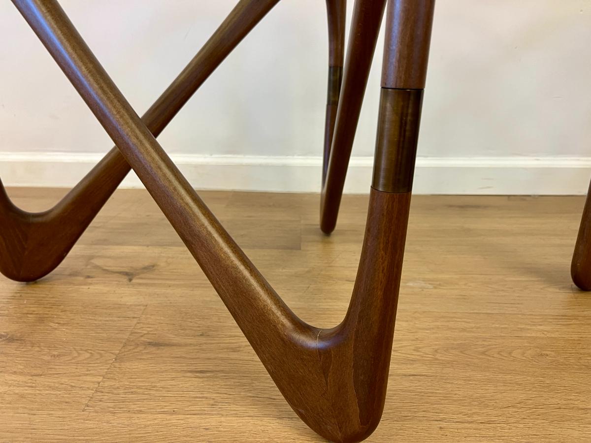 Vintage DWR Moebius Infinity Side Tables, Pair