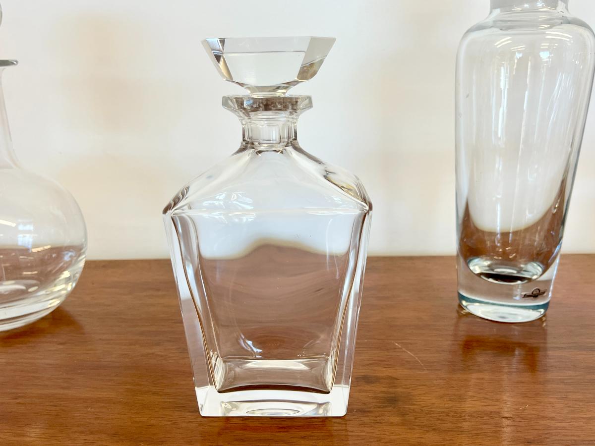 Collection of Crystal Decanters, Set of 15