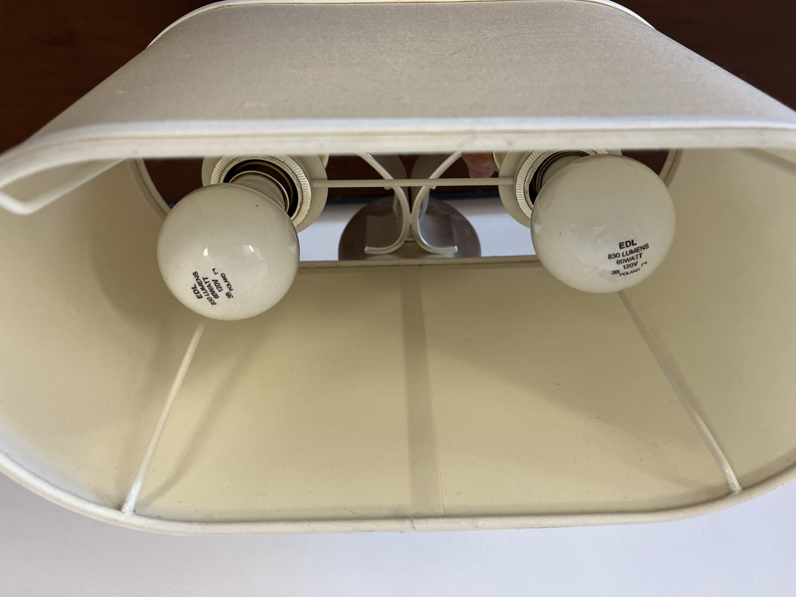 Visual Comfort Graceful Ribbon Double Sconce in Brushed Nickel, Pair (1 of 2)