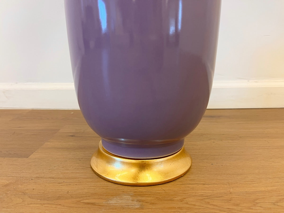 Villa & House Thalia Lilac Table Lamp with Custom Shade