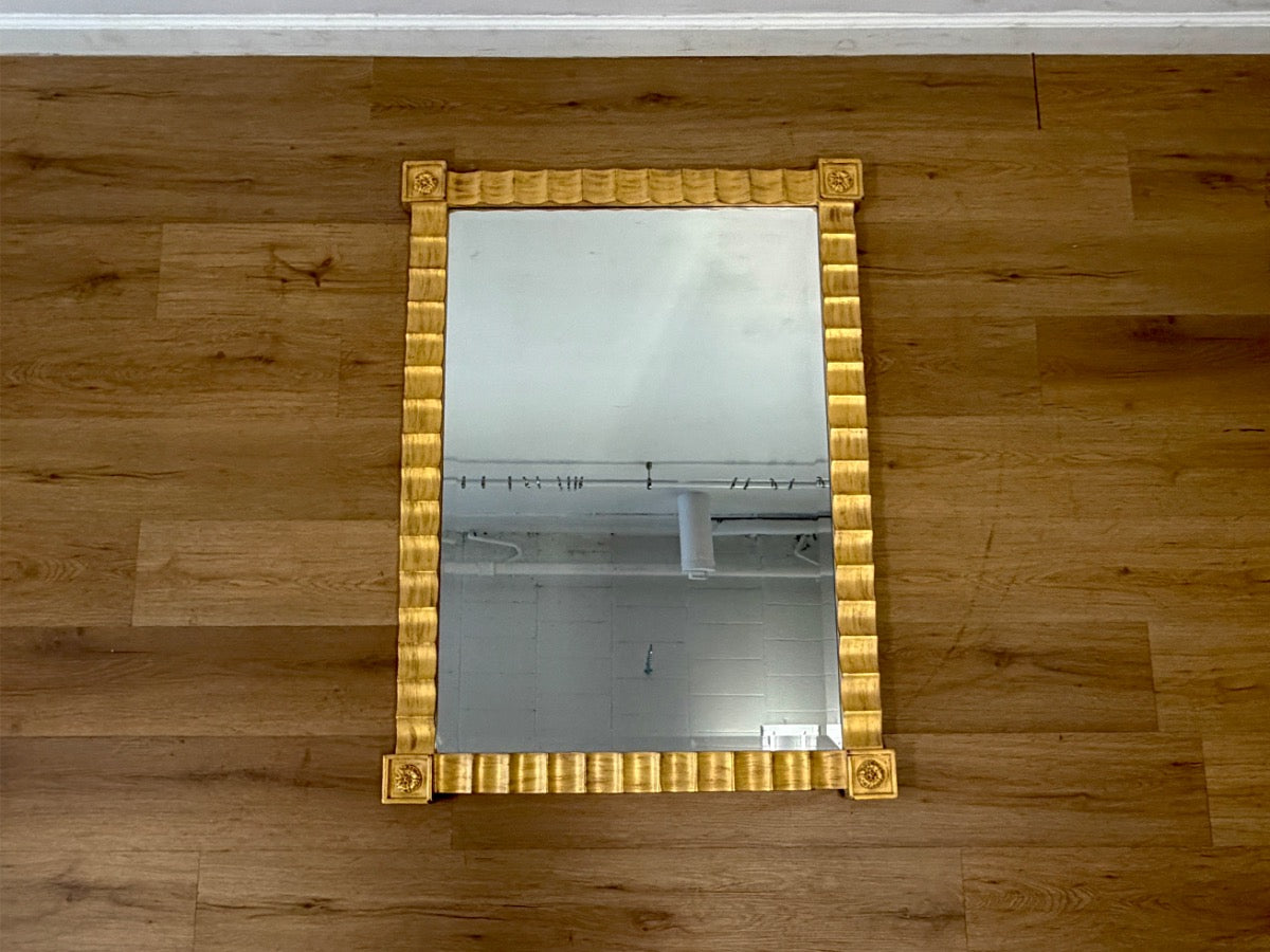 Gilt Scalloped “Carlyle” Mirror