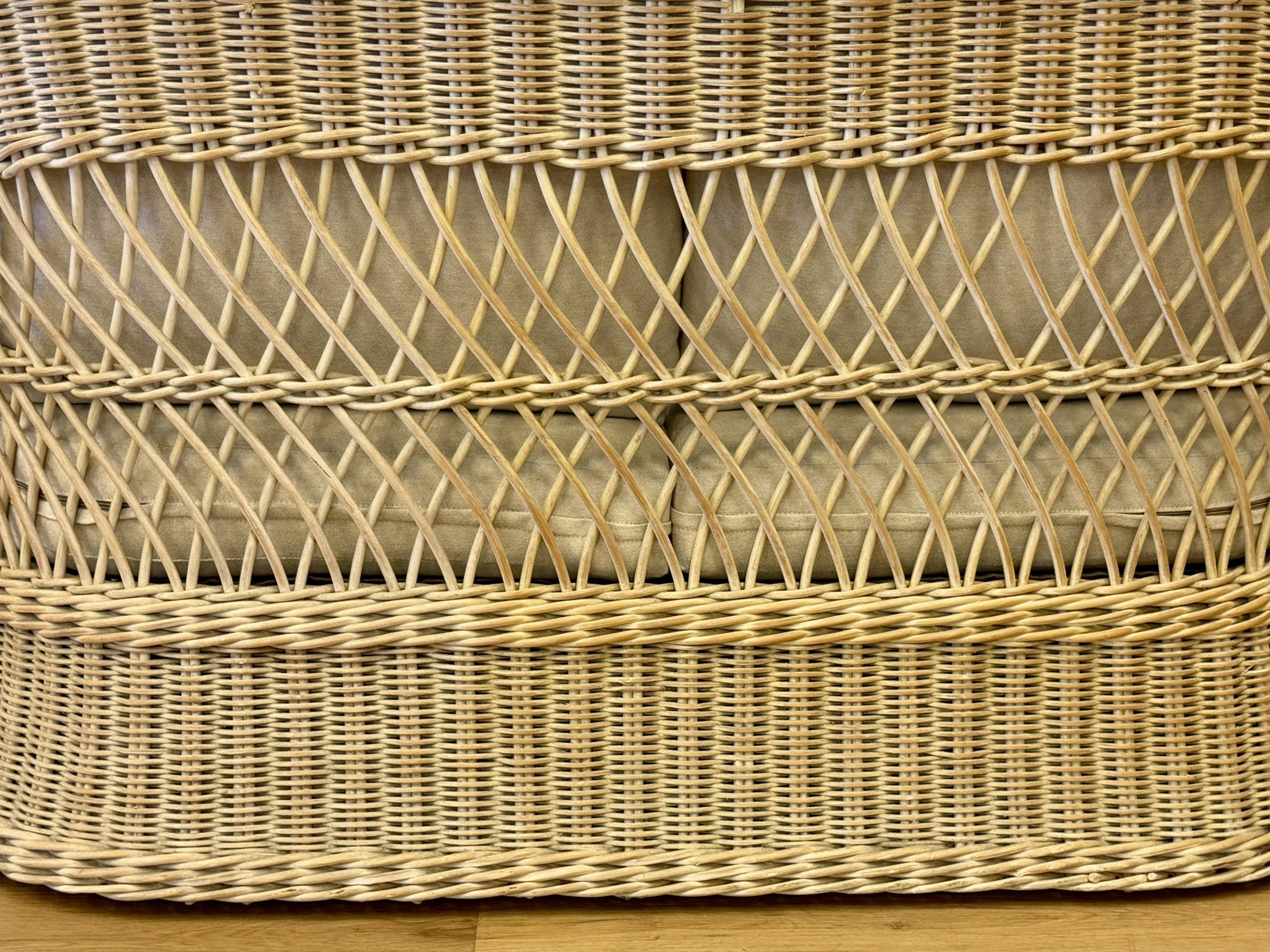 Henry Link Braided Rattan Loveseat