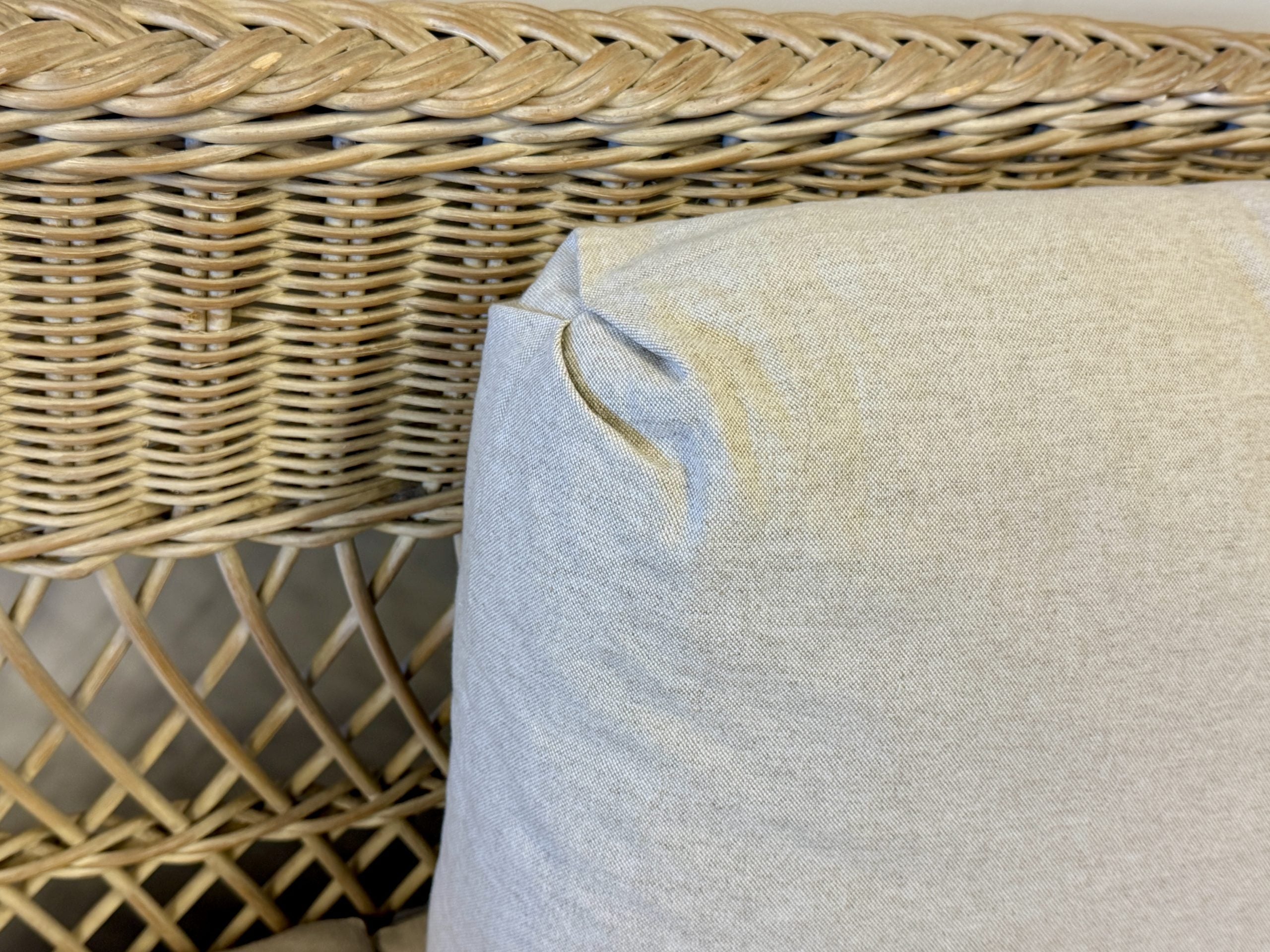 Henry Link Braided Rattan Loveseat