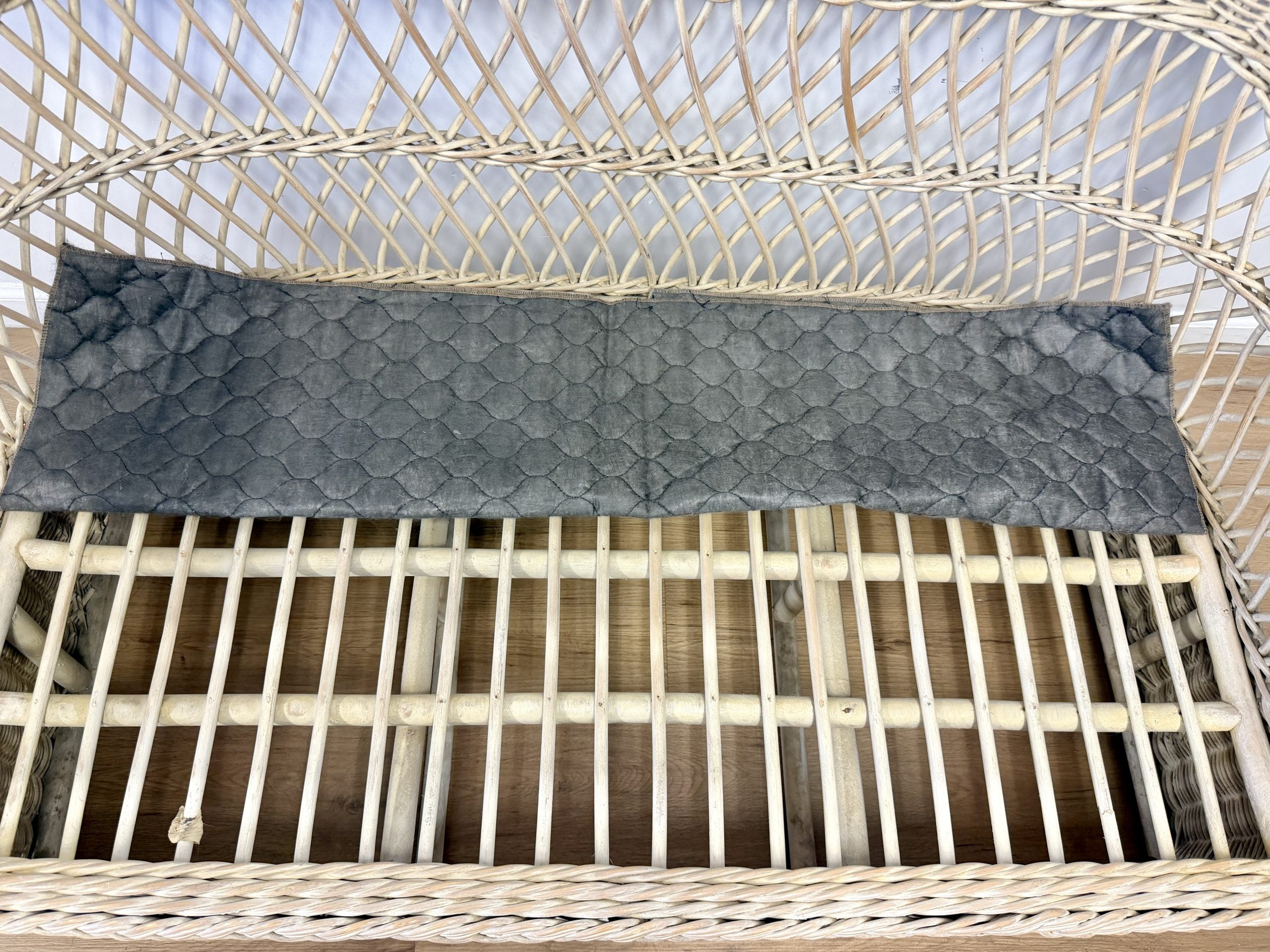 Henry Link Braided Rattan Loveseat