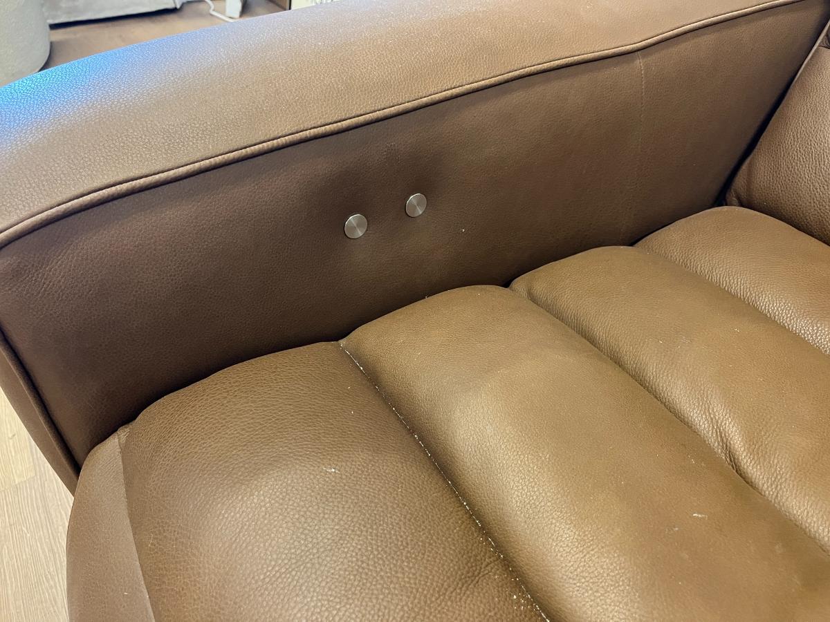 RH Chelsea Modular Leather 3-Piece Recliner Sofa