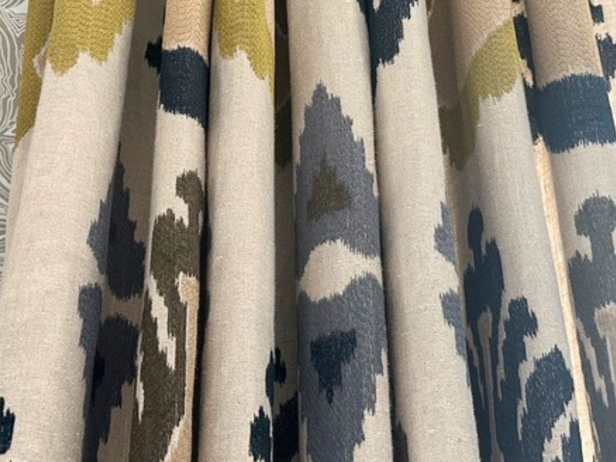 Threads Exuberance Embroidered Ikat Window Panels, Set of 4 Panels