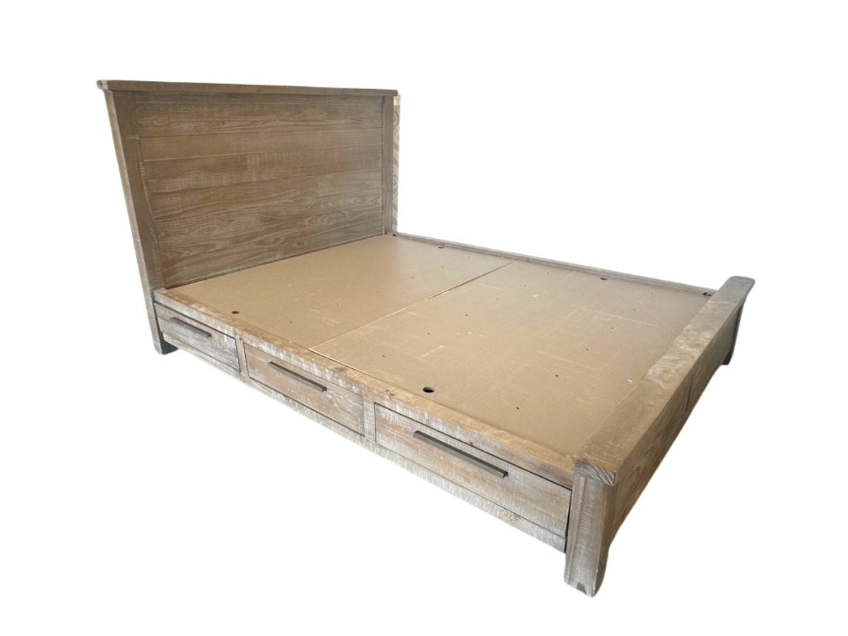 Restoration Hardware Laguna Storage Bed, Queen
