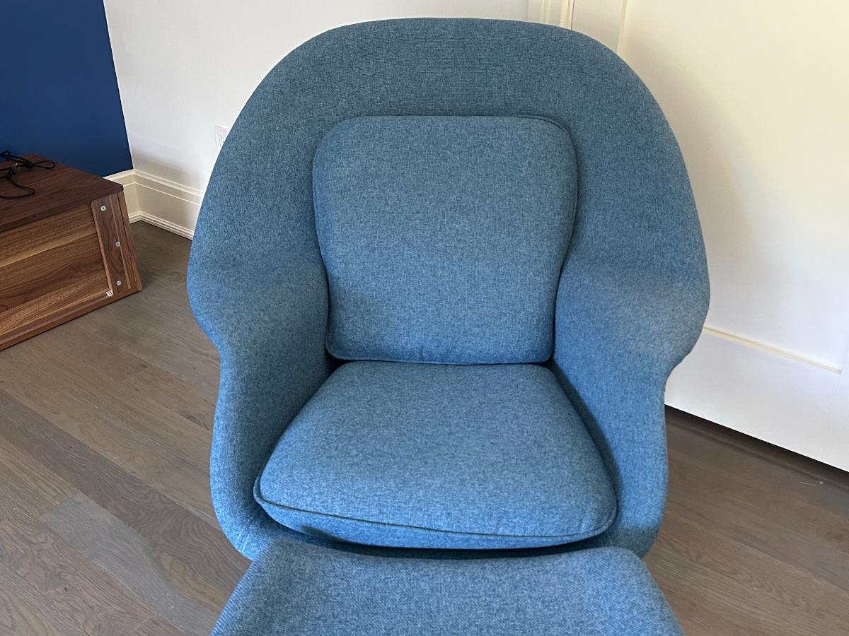 Modway Womb Style Chair and Ottoman