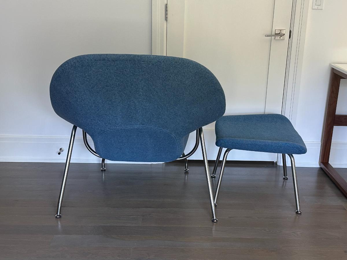 Modway Womb Style Chair and Ottoman
